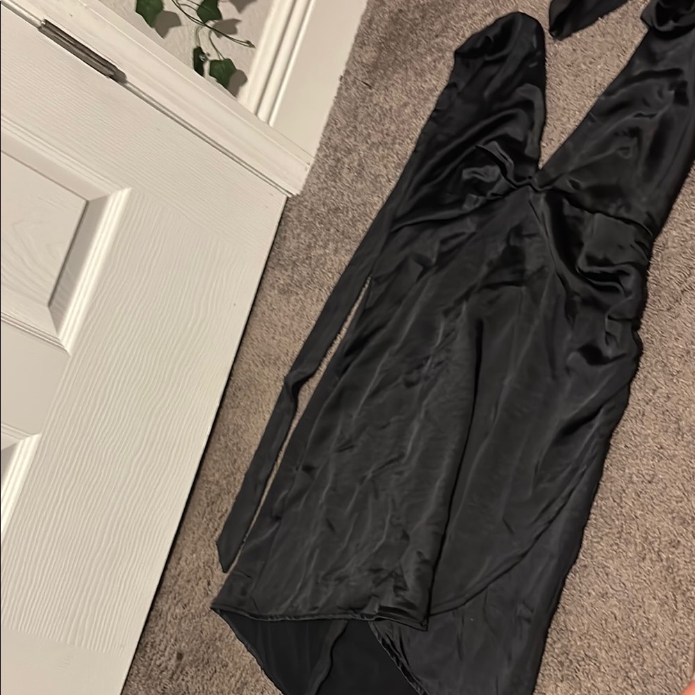 La Hearts Black Sleeveless Jumpsuit